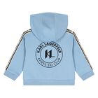 Younger Boys Blue Ikonik Karl Tracksuit Set, 1, hi-res