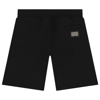 Black Logo Shorts