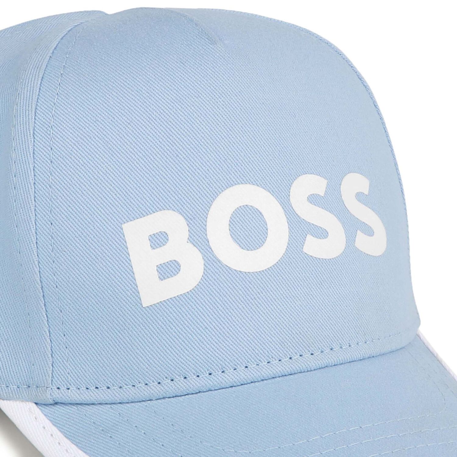 Baby Boys Blue Logo Cap, 2, hi-res image number null
