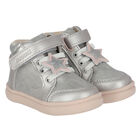 Girls Silver Trainers, 1, hi-res
