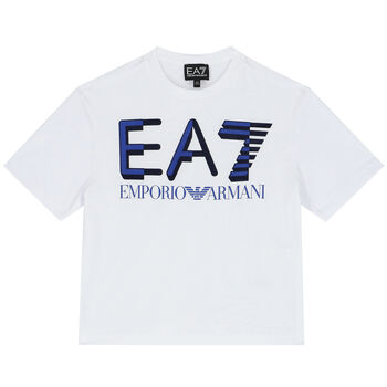 Boys White Logo T-Shirt