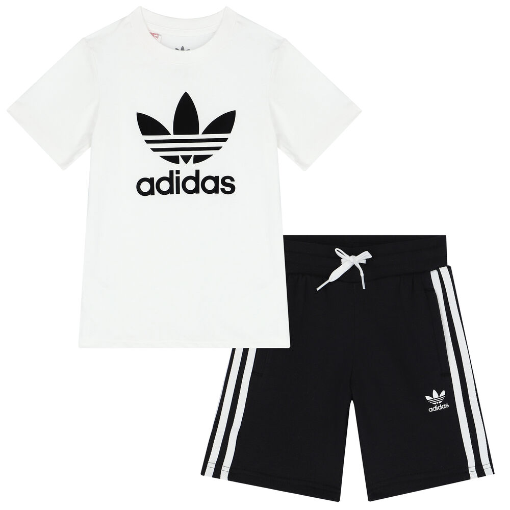 adidas t shirt shorts set