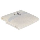 Beige Dot Baby Blanket, 1, hi-res