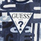 Boys White & Blue Logo Long Sleeve Top, 2, hi-res