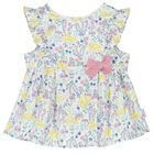 Baby Girls Pink & Yellow Floral Dress Set, 1, hi-res