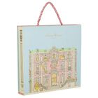 Blue & Pink Spring Bunny Baby Carr&eacute; Swaddle & Bib Gift Set, 1, hi-res