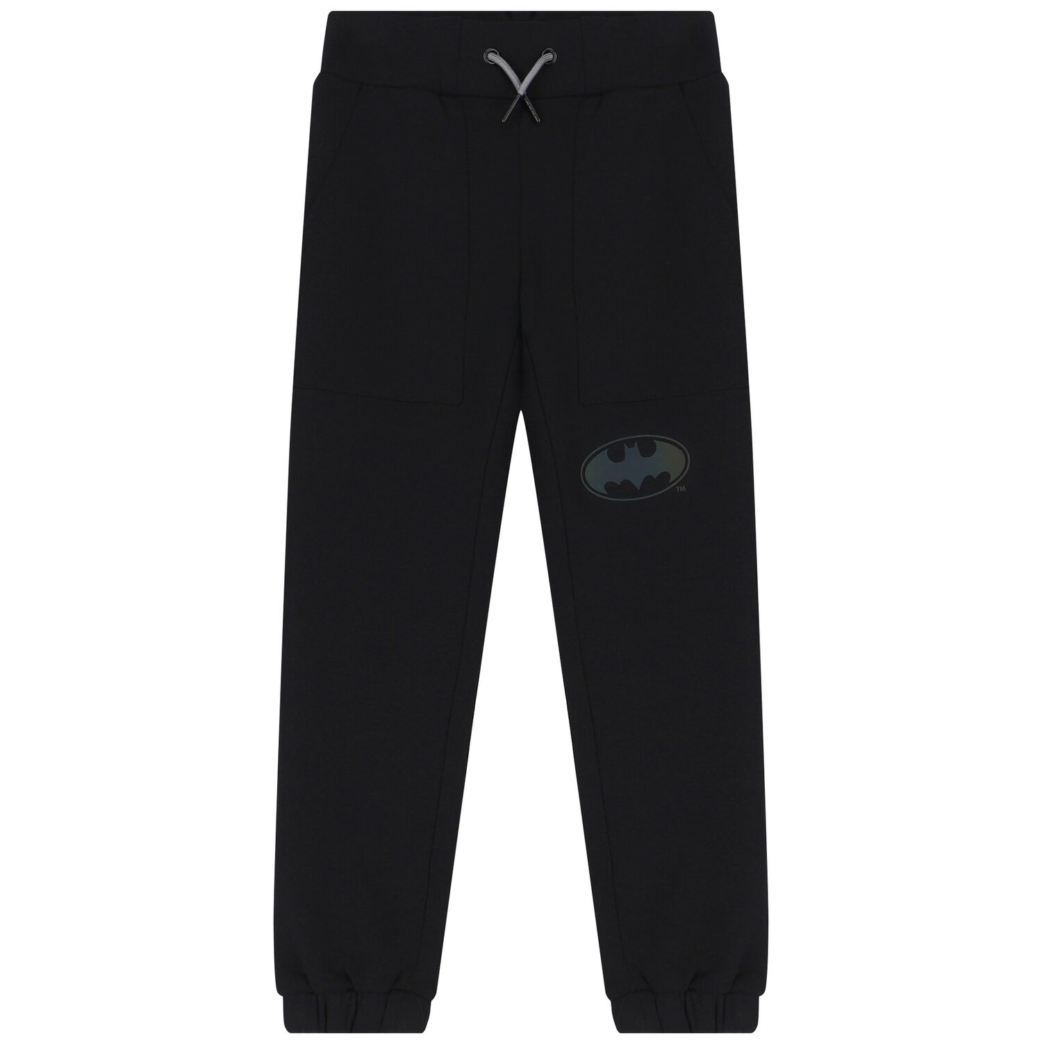 Black Batman Logo Joggers, 1, hi-res image number null