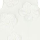 Girls White Floral Dress, 1, hi-res
