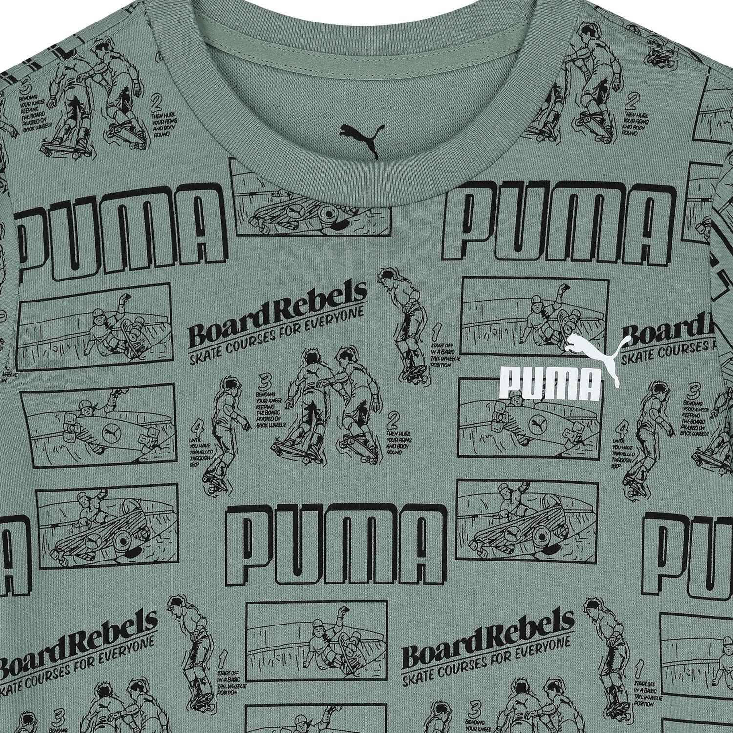 تيشرت اولاد بالشعار باللون الاسود , 2, hi-res image number null