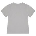 Boys Grey Logo T-Shirt, 1, hi-res