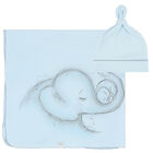 Baby Boys Pale Blue Gift Set, 1, hi-res
