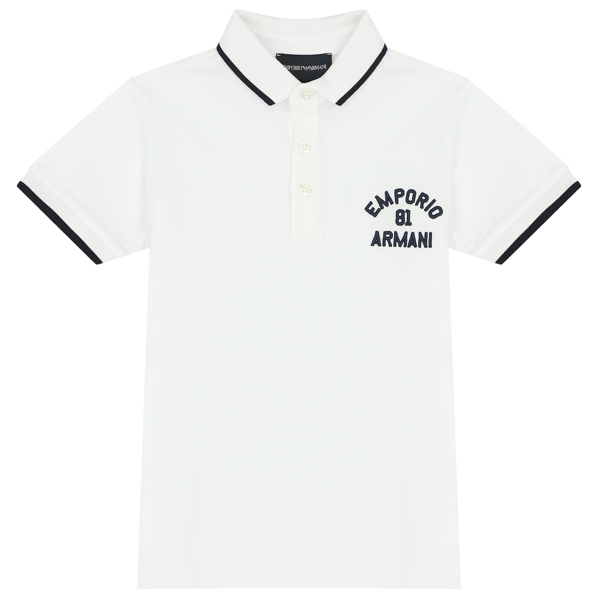 White shop armani polo