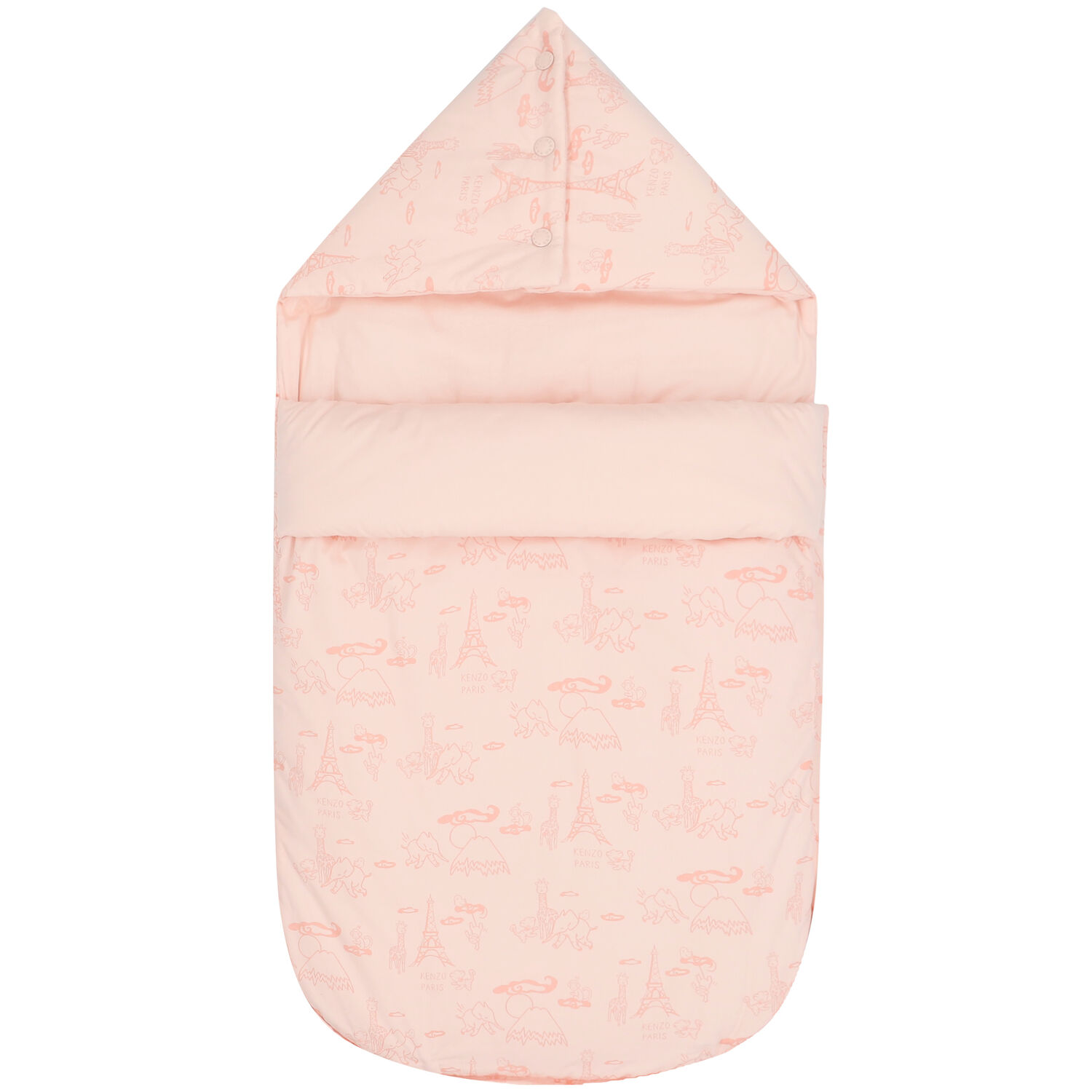 مدس بالشعار باللون الوردي للبنات, 2, hi-res