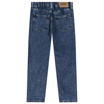 Boys Navy Blue Denim Jeans