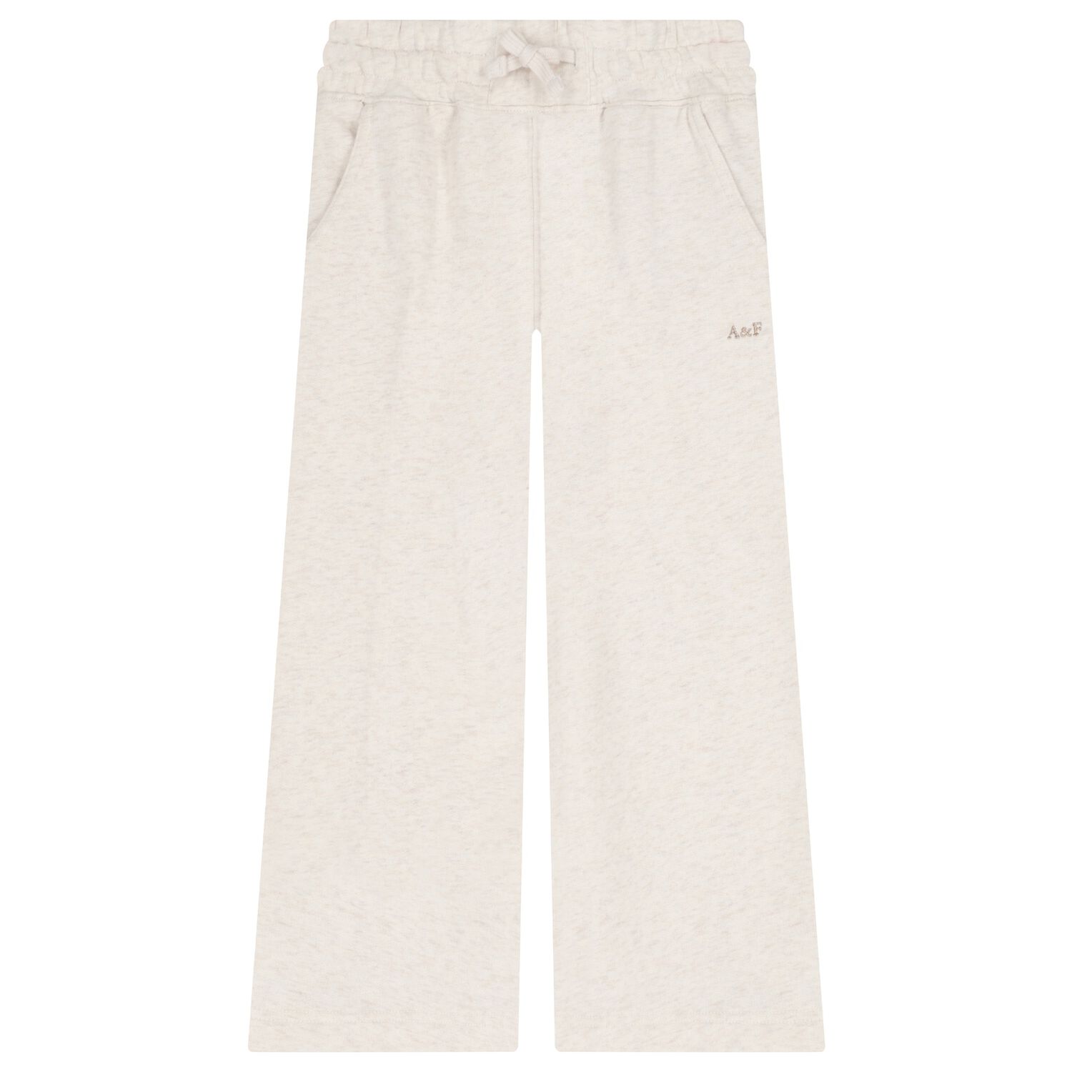 Girls Ivory Logo Joggers, 1, hi-res