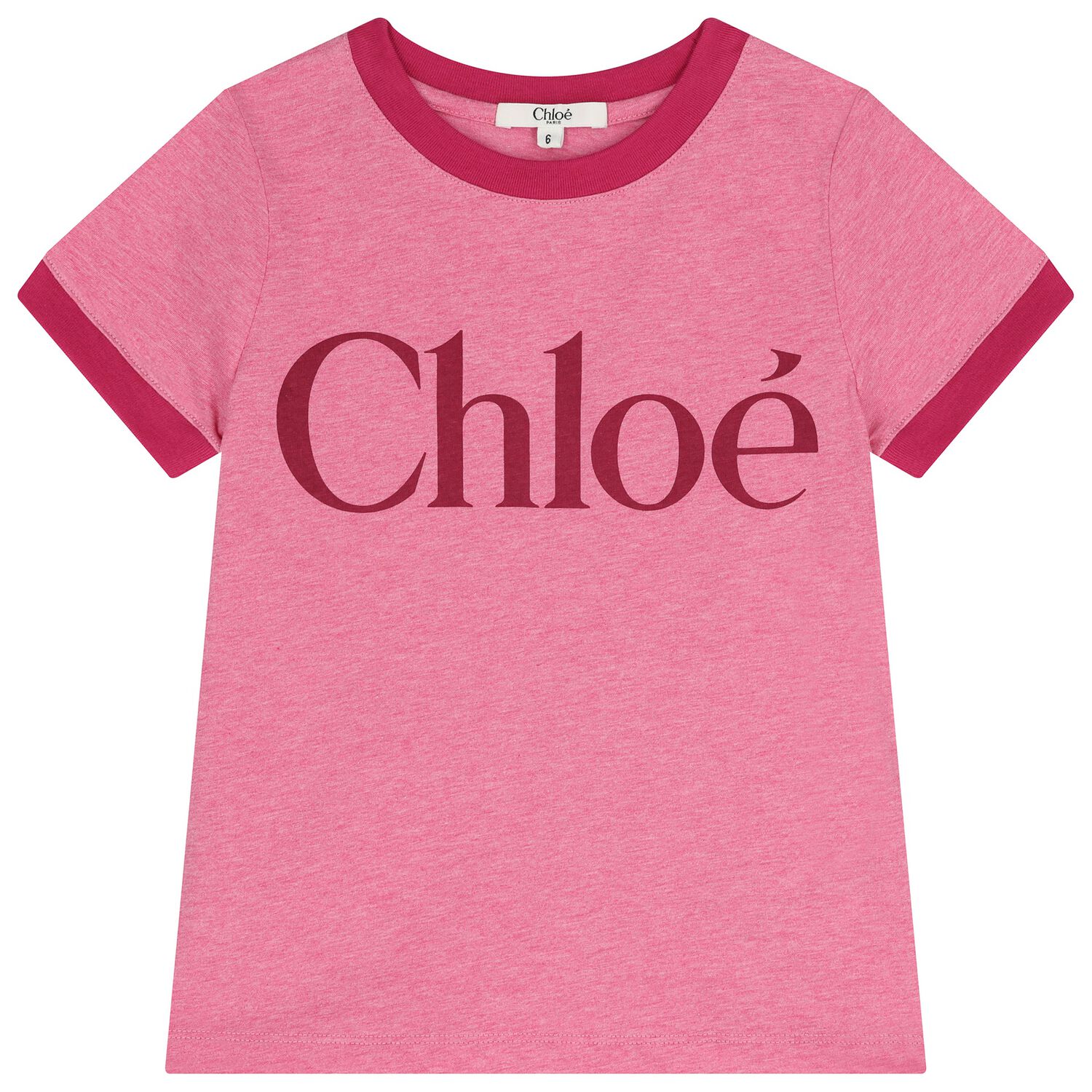 Girls Mini Me Pink Logo T-Shirt, 1, hi-res