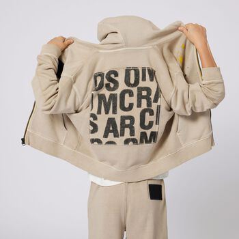 Boys Beige Joggers