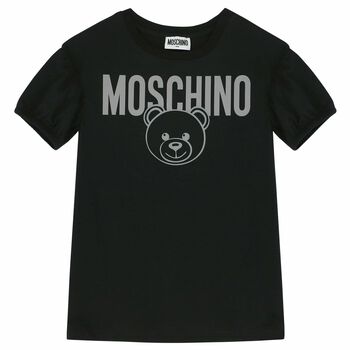 Girls Black Logo T-Shirt
