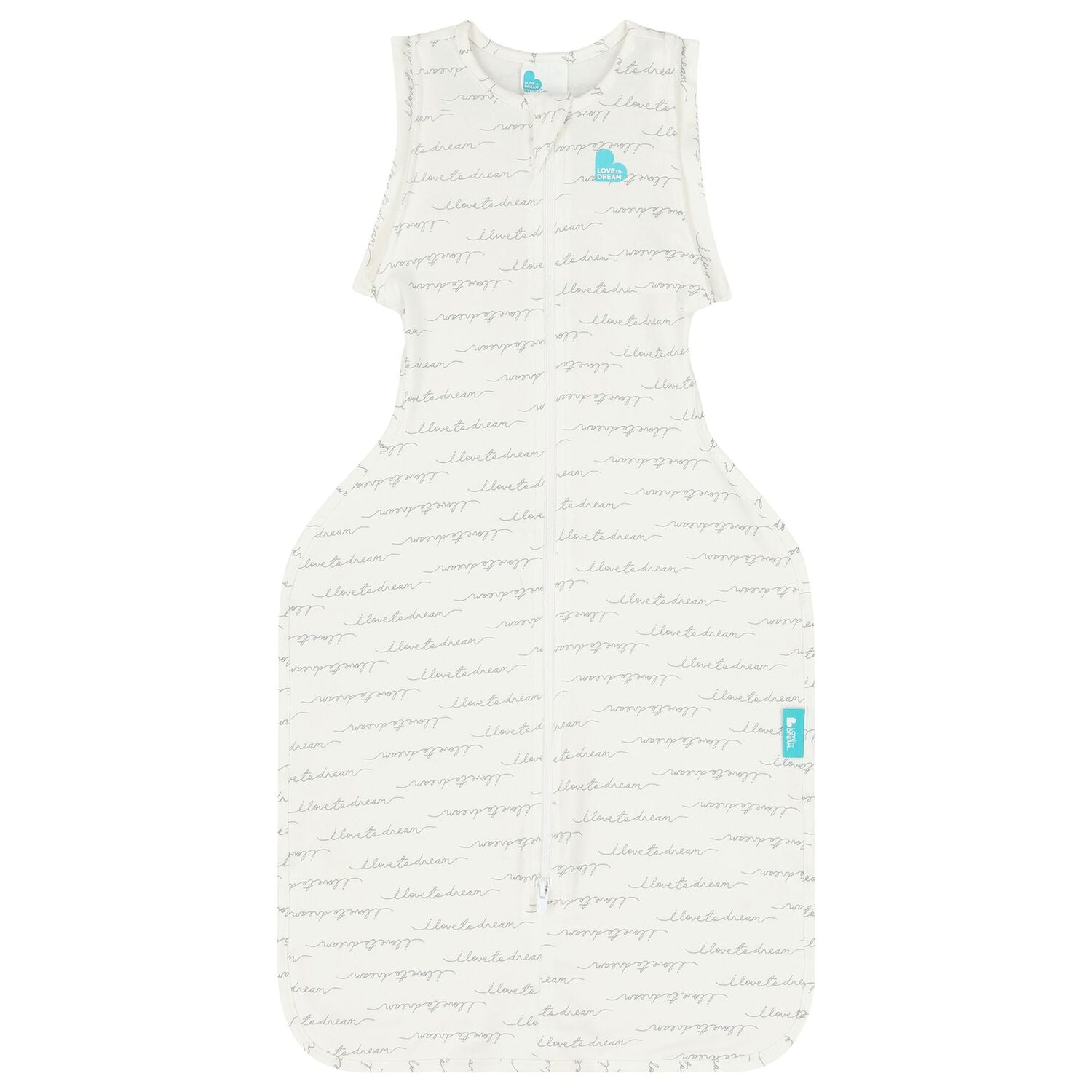 White & Grey Logo Baby Swaddle Up 2-in-1 Transition Bag 1.0 TOG, 1, hi-res