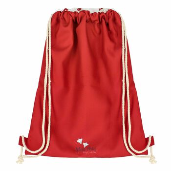 White & Red Cherry Bag