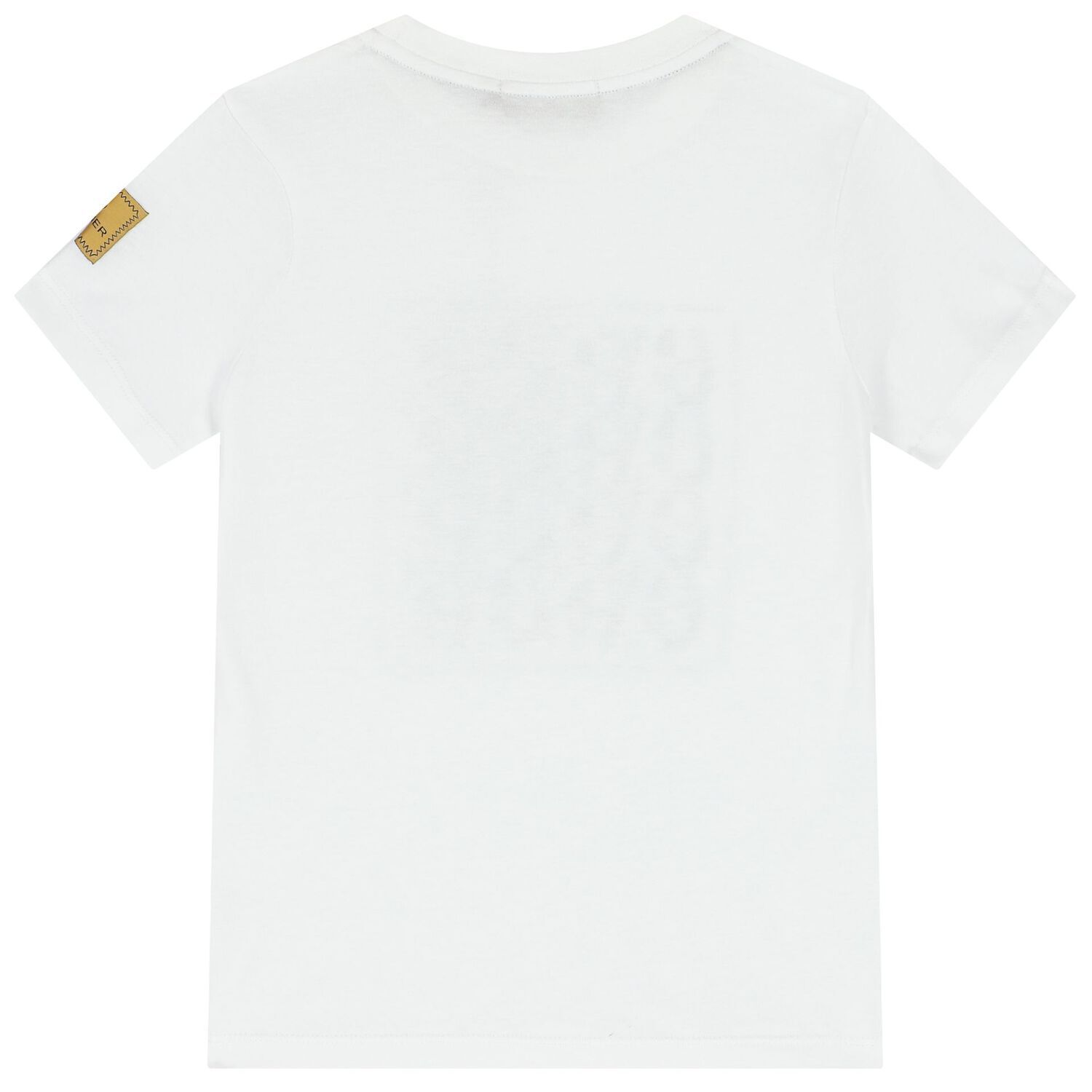 Boys White Logo T-Shirt, 2, hi-res image number null