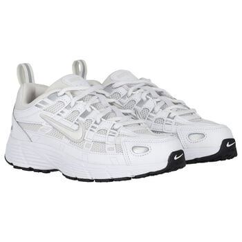 White & Grey P-6000 Trainers
