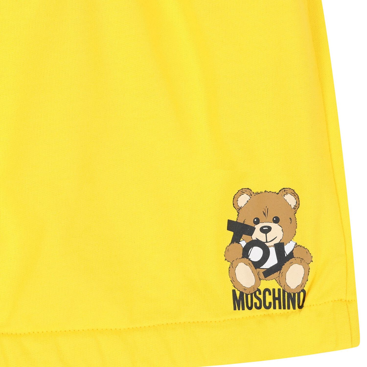 Girls Yellow Teddy Bear Logo Skirt, 2, hi-res image number null