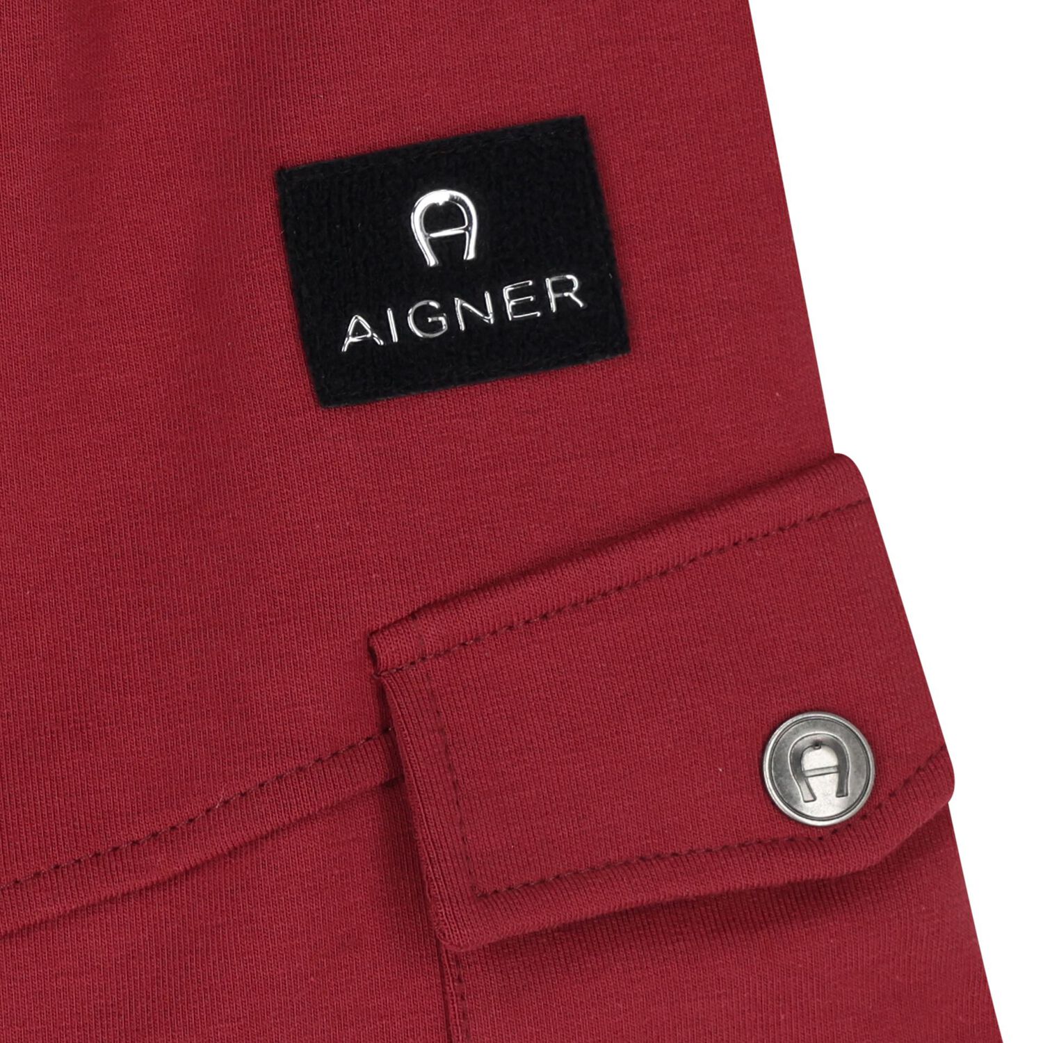 Younger Boys Red Logo Shorts , 3, hi-res