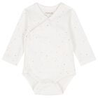 Baby Girls Ivory & Pink Balloon Bodysuits ( 2-Pack ), 2, hi-res