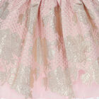 Girls Pink & Gold Special Occasion Dress, 1, hi-res