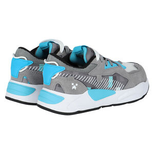 Boys Grey & Blue RS-Z Trainers