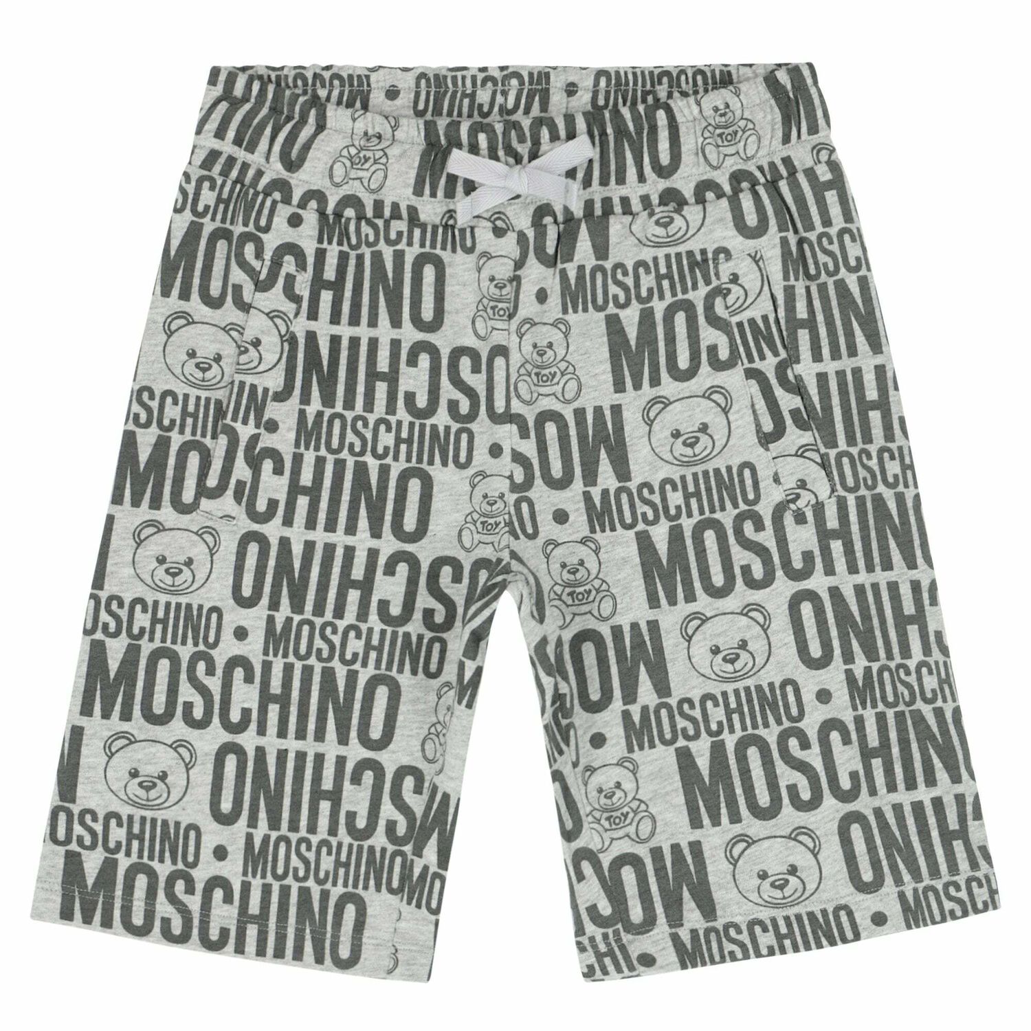 Boys Grey Logo Shorts, 1, hi-res image number null