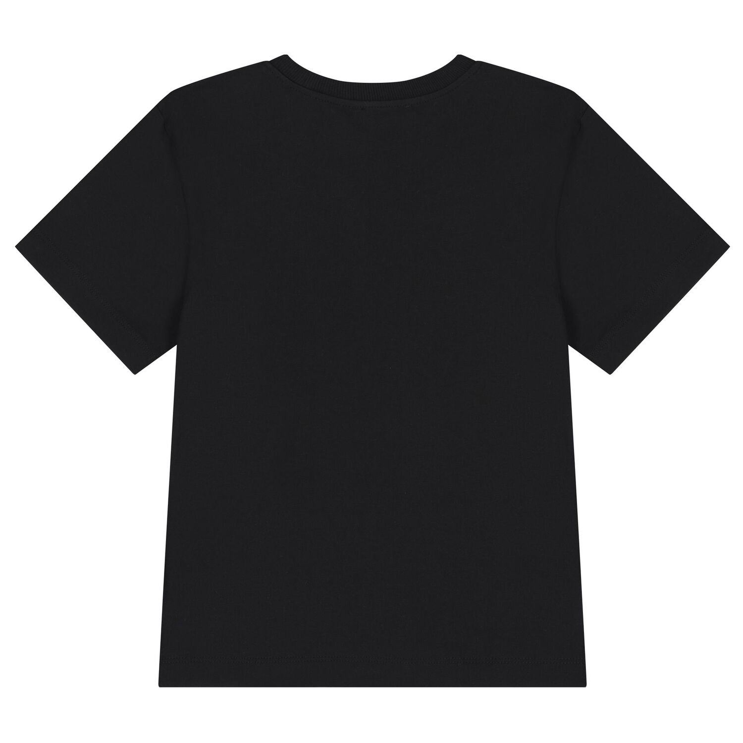Black Teddy Bear Logo Long Sleeve Top, 6, hi-res