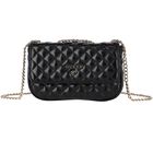 حقيبة بنات باللون الأسود والذهبى, 1, hi-res