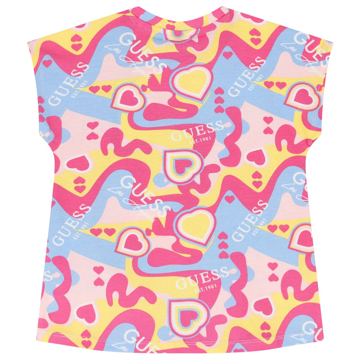 Girls Multi-Coloured Logo T-Shirt, 2, hi-res image number null