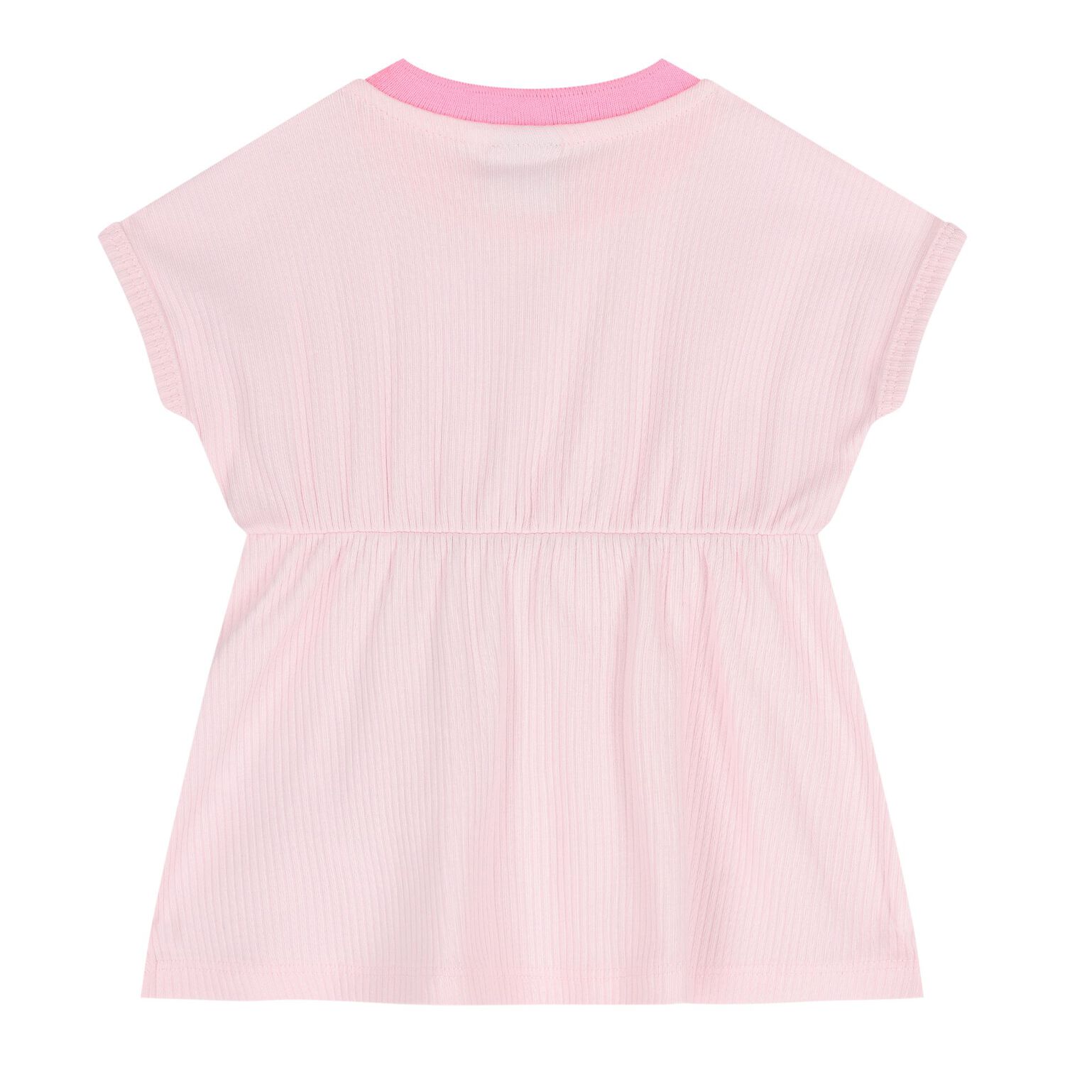 Baby Girls Pink Logo Dress Set, 1, hi-res