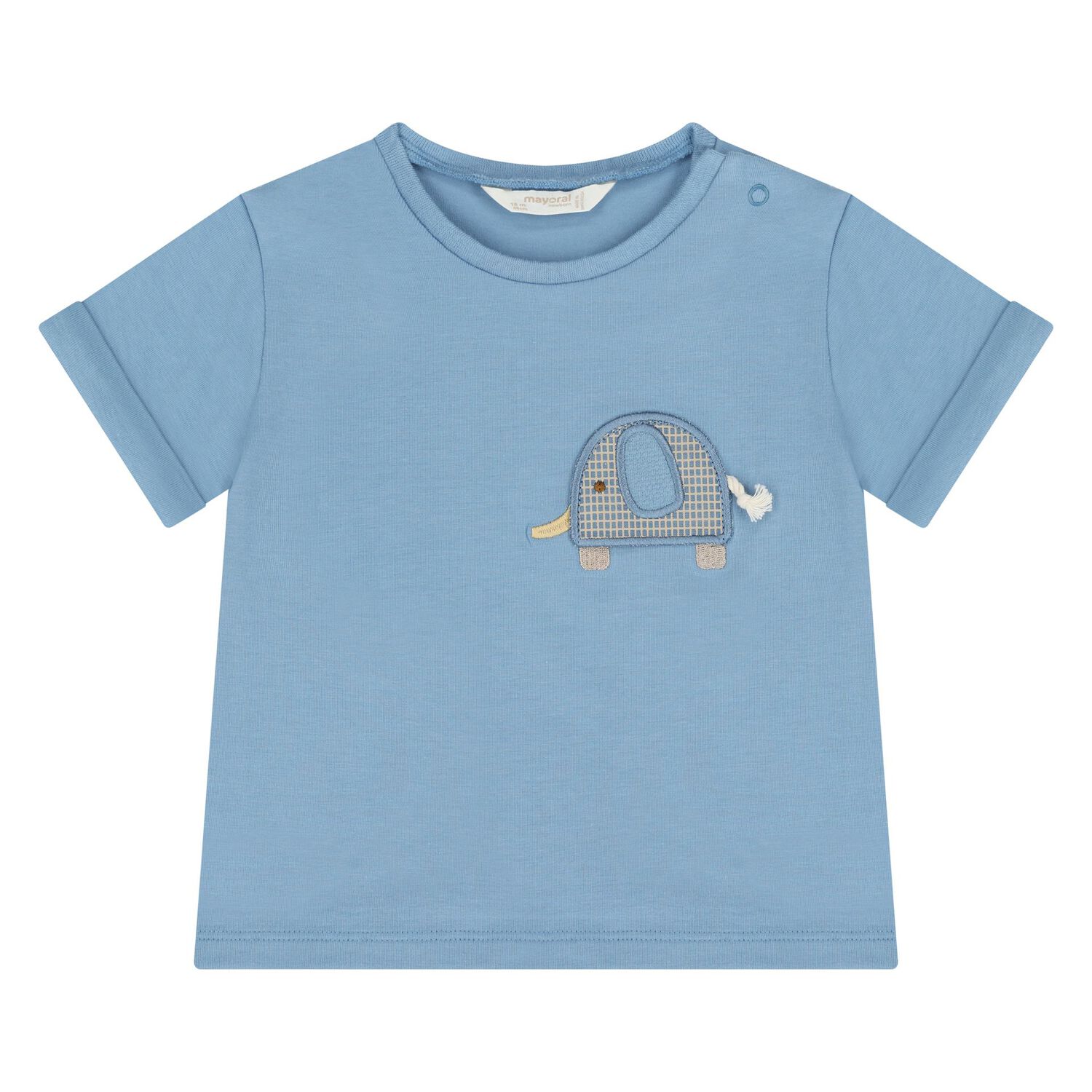 طقم من الشورت  للأطفال الاولاد باللون الابيض والازرق (2 قطعه), 1, hi-res