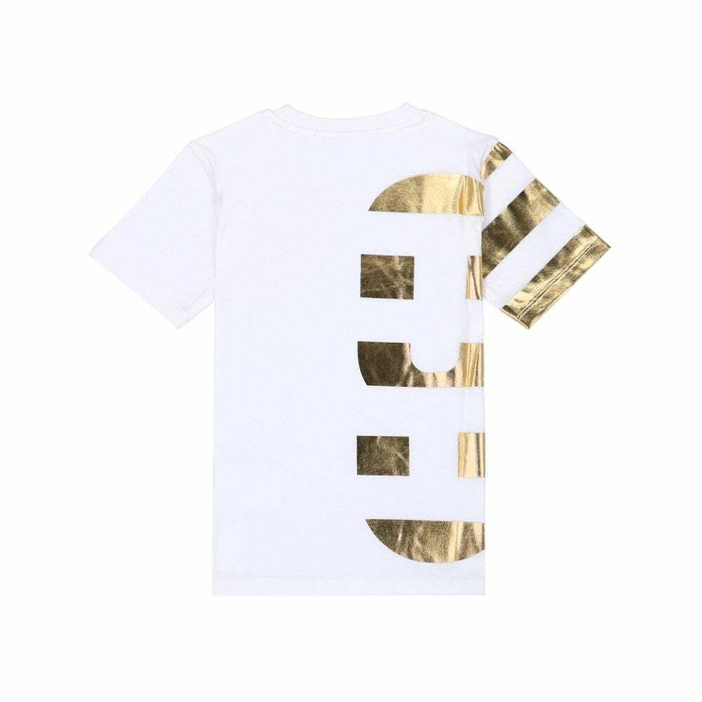 White and gold shop tee shirts