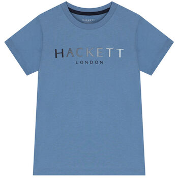 Boys Blue Logo T-Shirt