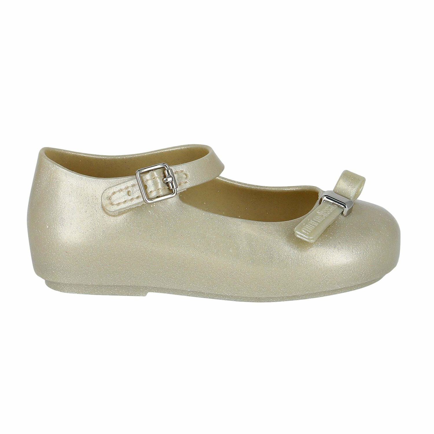 Younger Girls Ivory Jelly Shoes, 1, hi-res