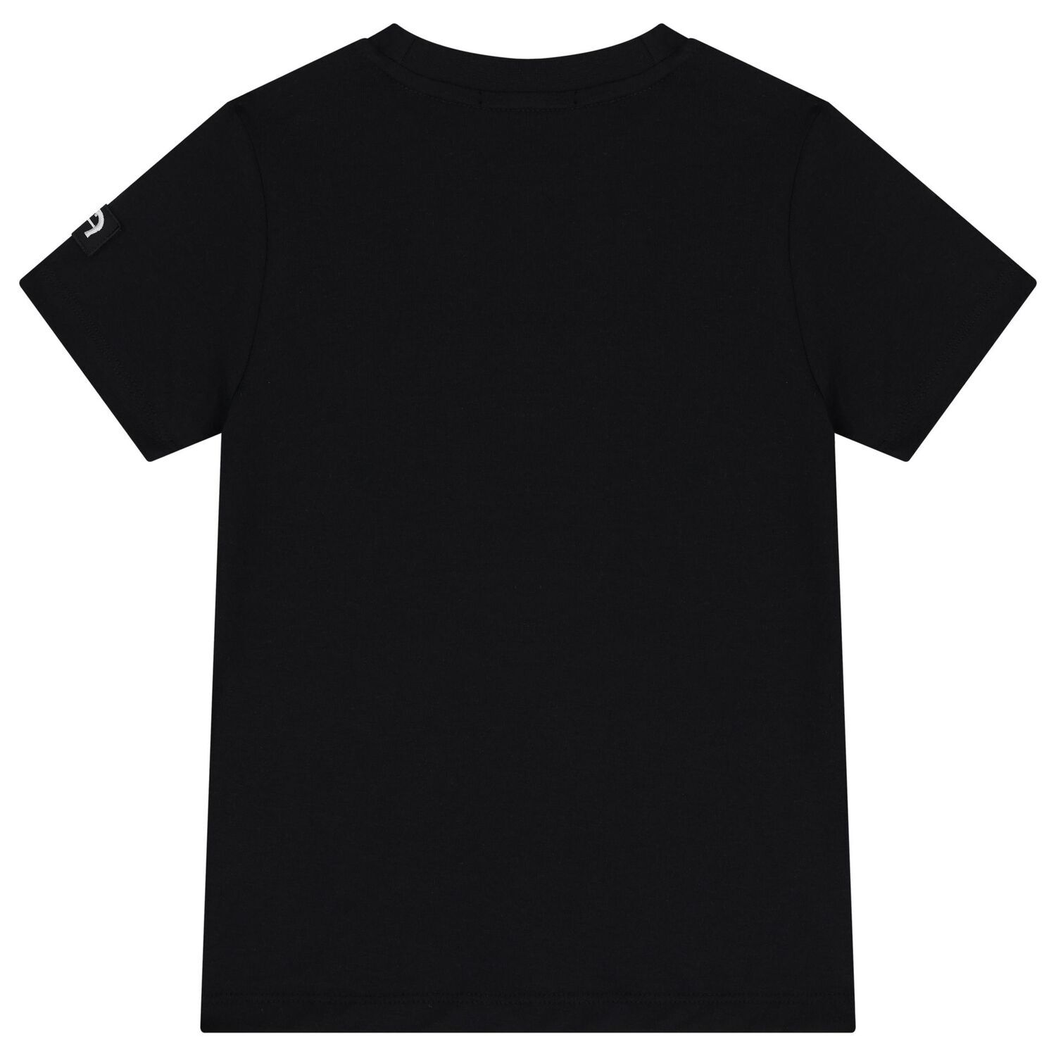 Boys Black Logo T-Shirt, 2, hi-res image number null