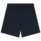 Boys Violet & Black Logo Shorts Set, 2, hi-res