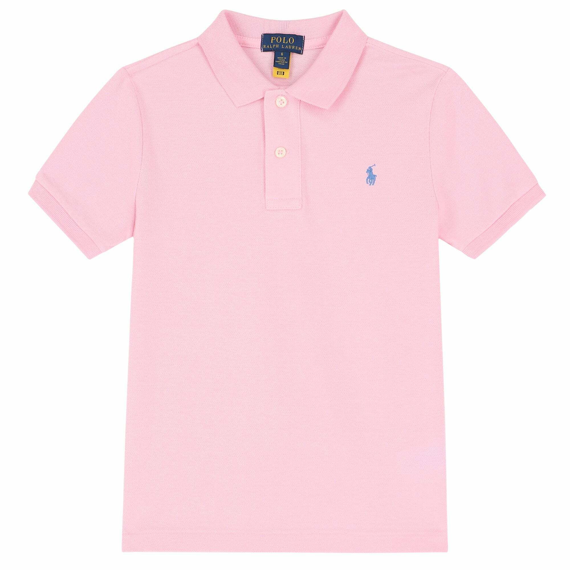 Boys pink polo shirt shop