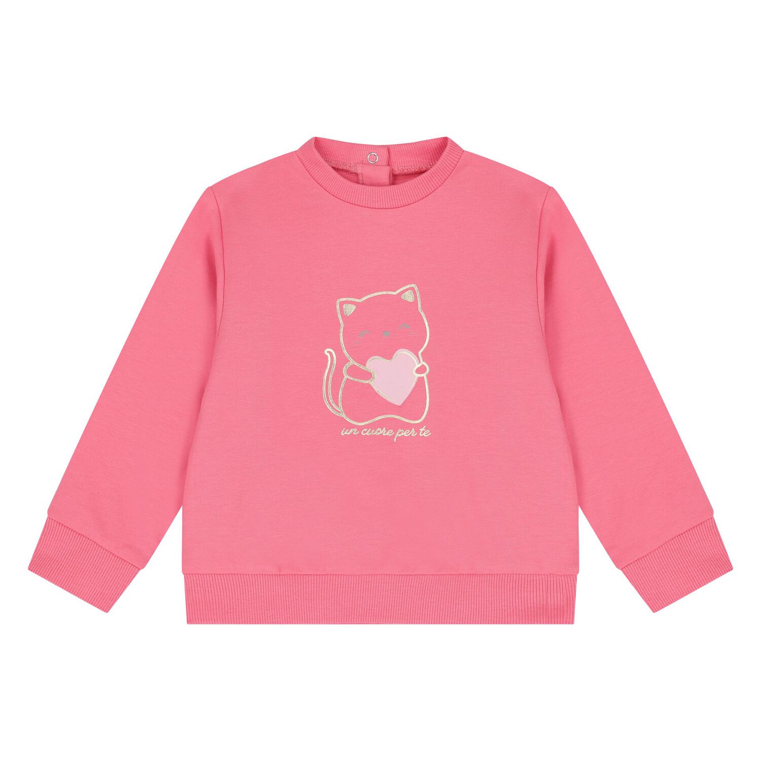 Younger Girls Pink Teddy Bear Tracksuit, 1, hi-res image number null