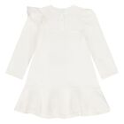 Younger Girls Ivory Disney Dress, 1, hi-res