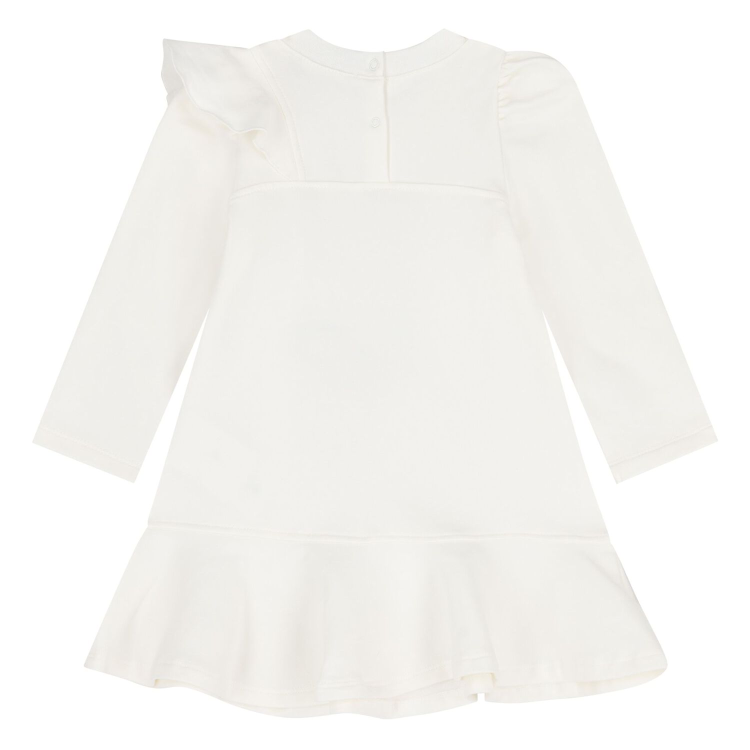 Younger Girls Ivory Disney Dress, 1, hi-res image number null