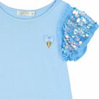 توب بالترتر باللون الأرجواني للبنات , 5, hi-res