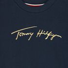 Girls Navy Logo Dress, 1, hi-res