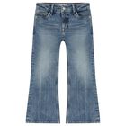 Girls Blue Denim Jeans, 1, hi-res