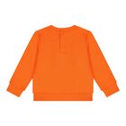 Baby Boys Orange & Black Tracksuit, 1, hi-res